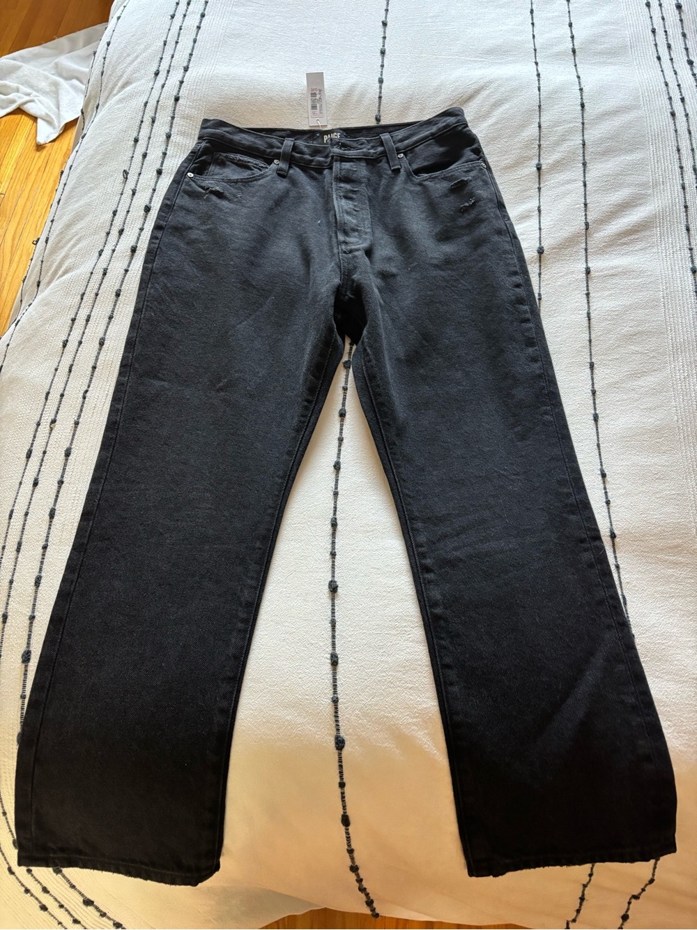 PAIGE Billy Crop High Rise Straight Crop